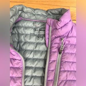 L.L. Bean light puffer coat